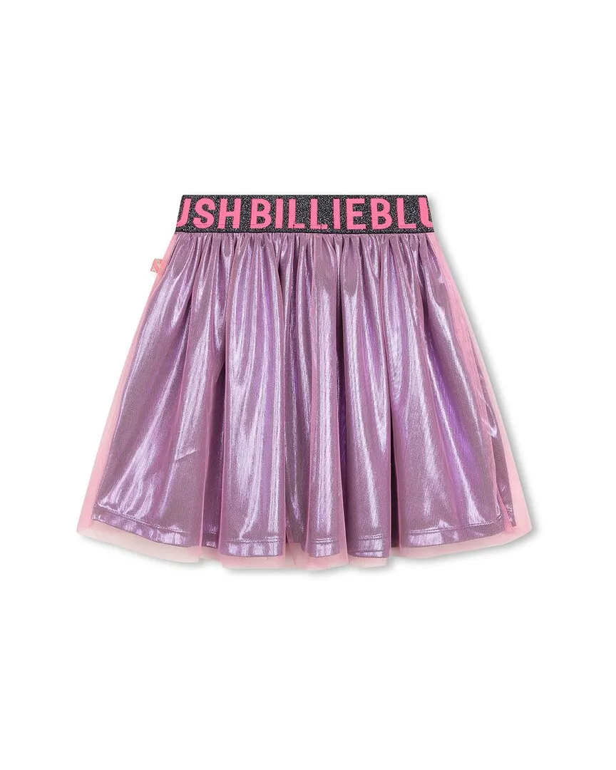 Billieblush Metallic Tulle Skirt