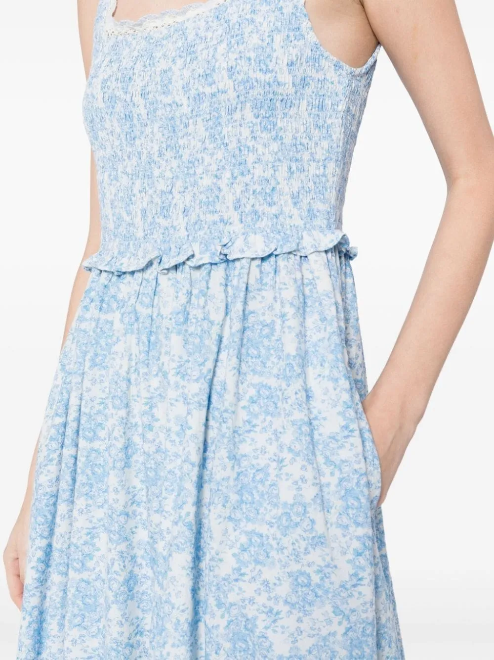 BRENTLIN FLORAL-PRINT MAXI DRESS