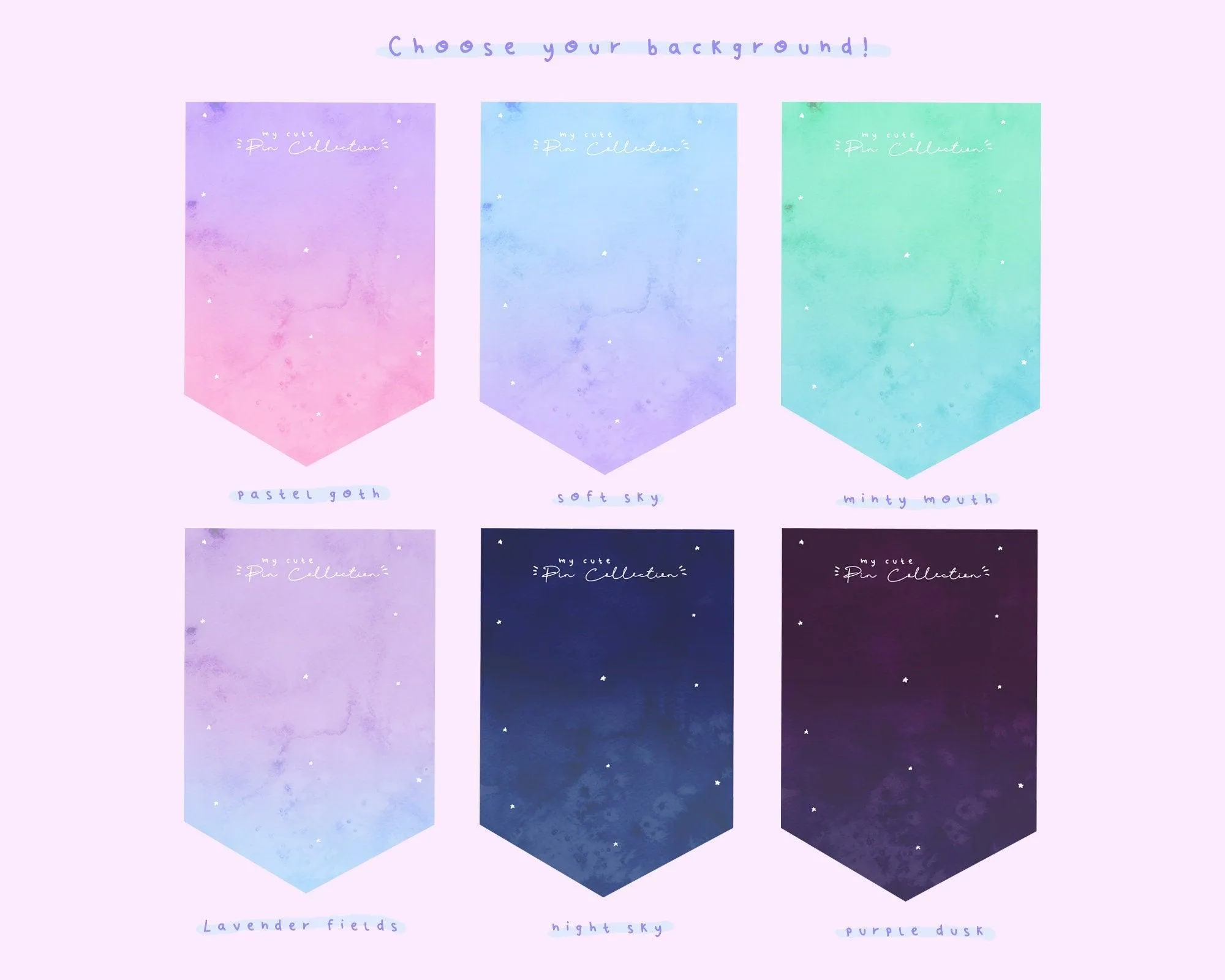 Enamel Pin Display Banner | Custom Hanging Storage for Pins, Badges & Collectibles | Kawaii Aesthetic Decor
