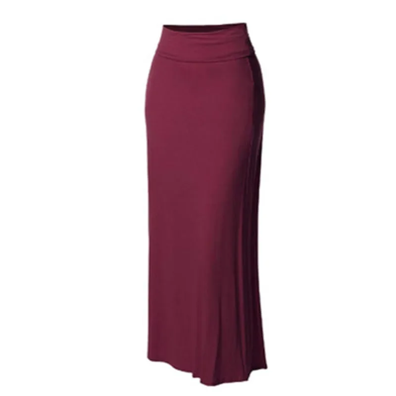 Fashionkova  Women Ethnic Style Long Skirt Spring Autumn Printed Skirts Ladies Casual Big Swing Ankle-Length Skirts Streetwear
