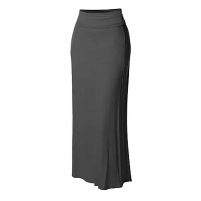 Fashionkova  Women Ethnic Style Long Skirt Spring Autumn Printed Skirts Ladies Casual Big Swing Ankle-Length Skirts Streetwear