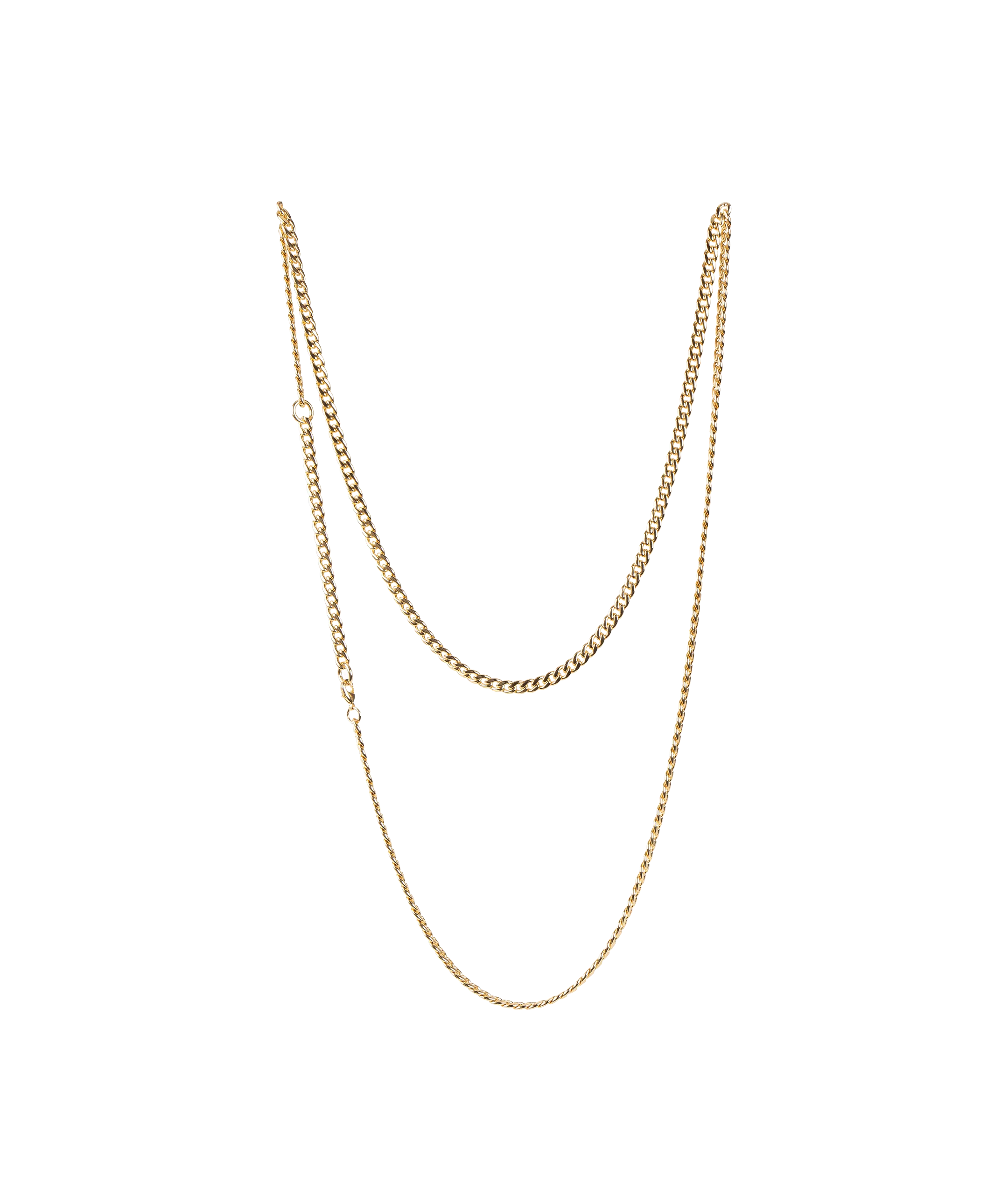Flip N Snap Maxi Chain - Brass/Gloss