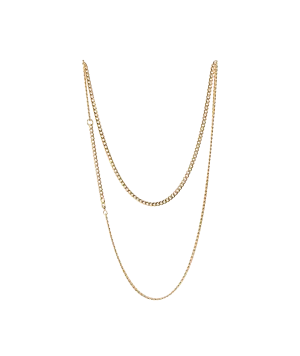 Flip N Snap Maxi Chain - Brass/Gloss
