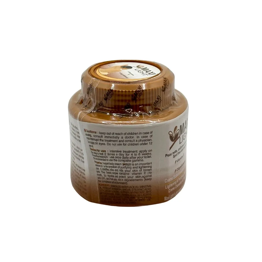 Maxi Light  & Purifying Body Creme (Small)11.1 oz