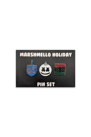 Mello Holiday Pin Set