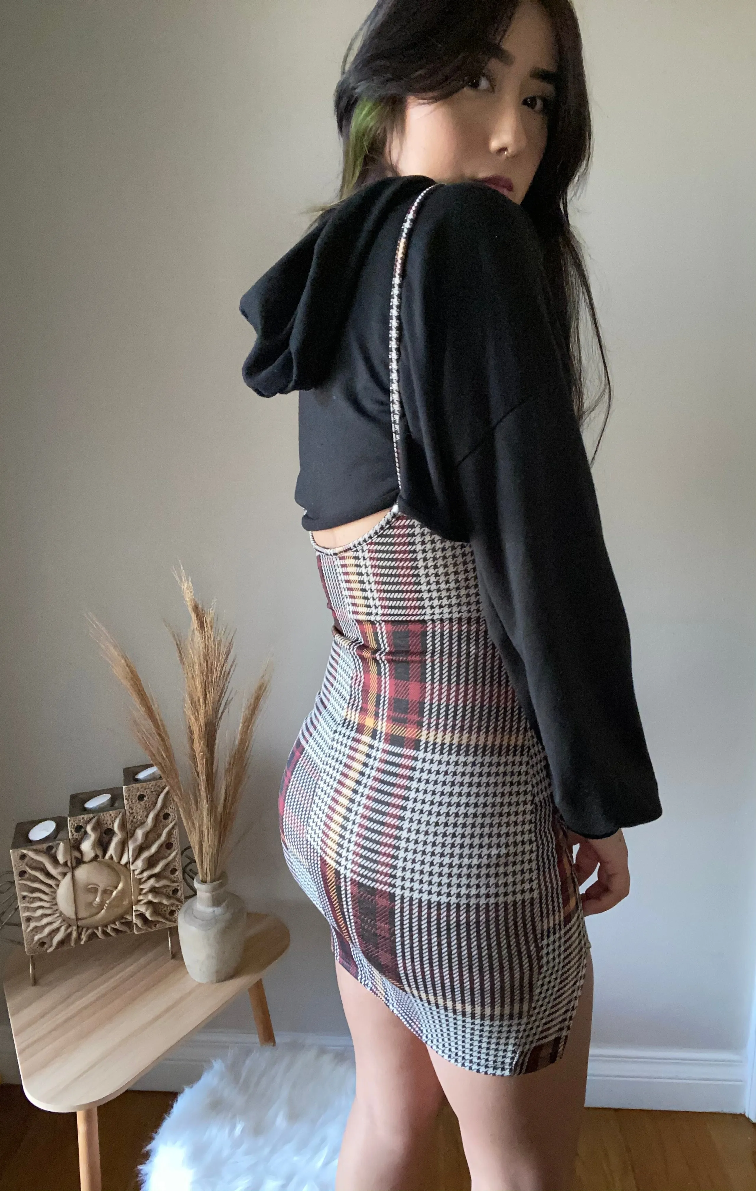 Rose Suspender Skirt