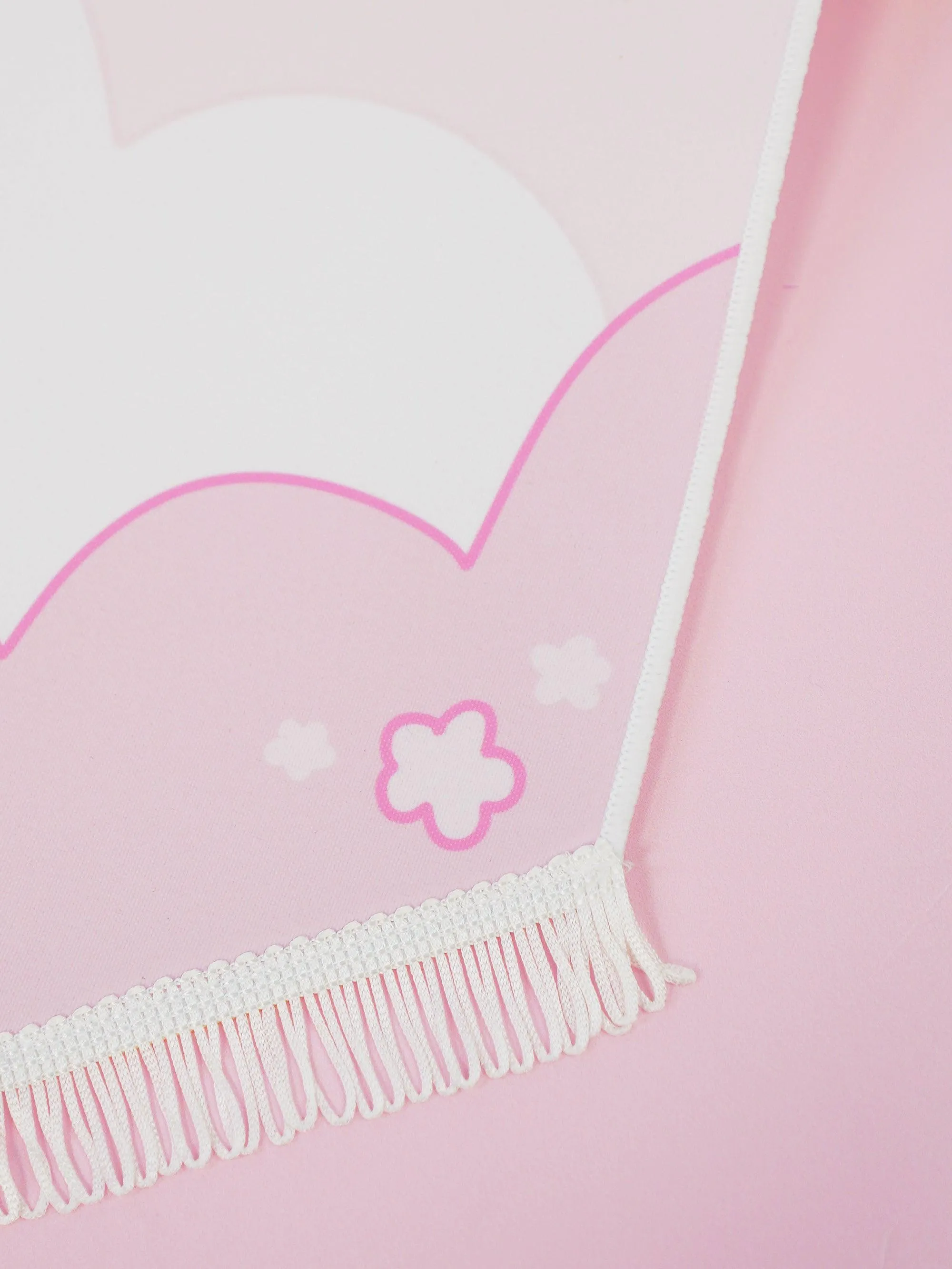 Sakura Pastel Pink Enamel Pin Pennant Banner | Kawaii Custom Pin Display | Personalised Pin Flag