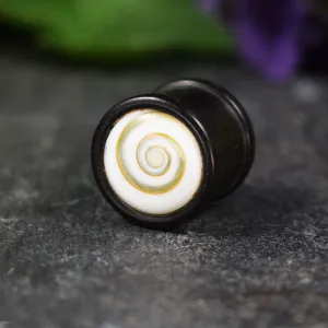 Shiva's Eye Shell Flesh Plug