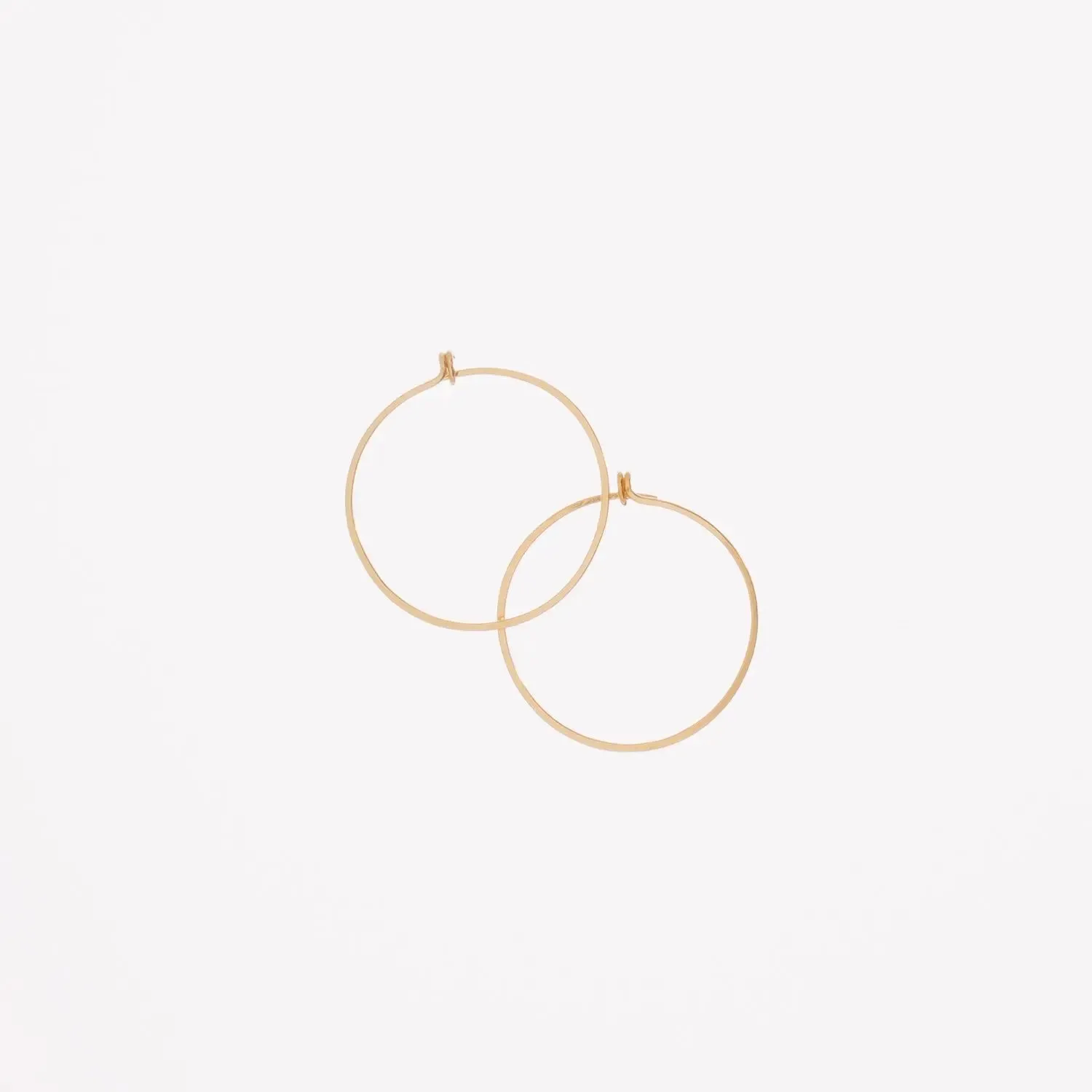 Small Classic 1" Hoop Earrings