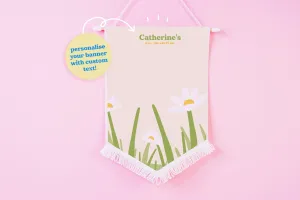 Spring Daisy Pin Banner