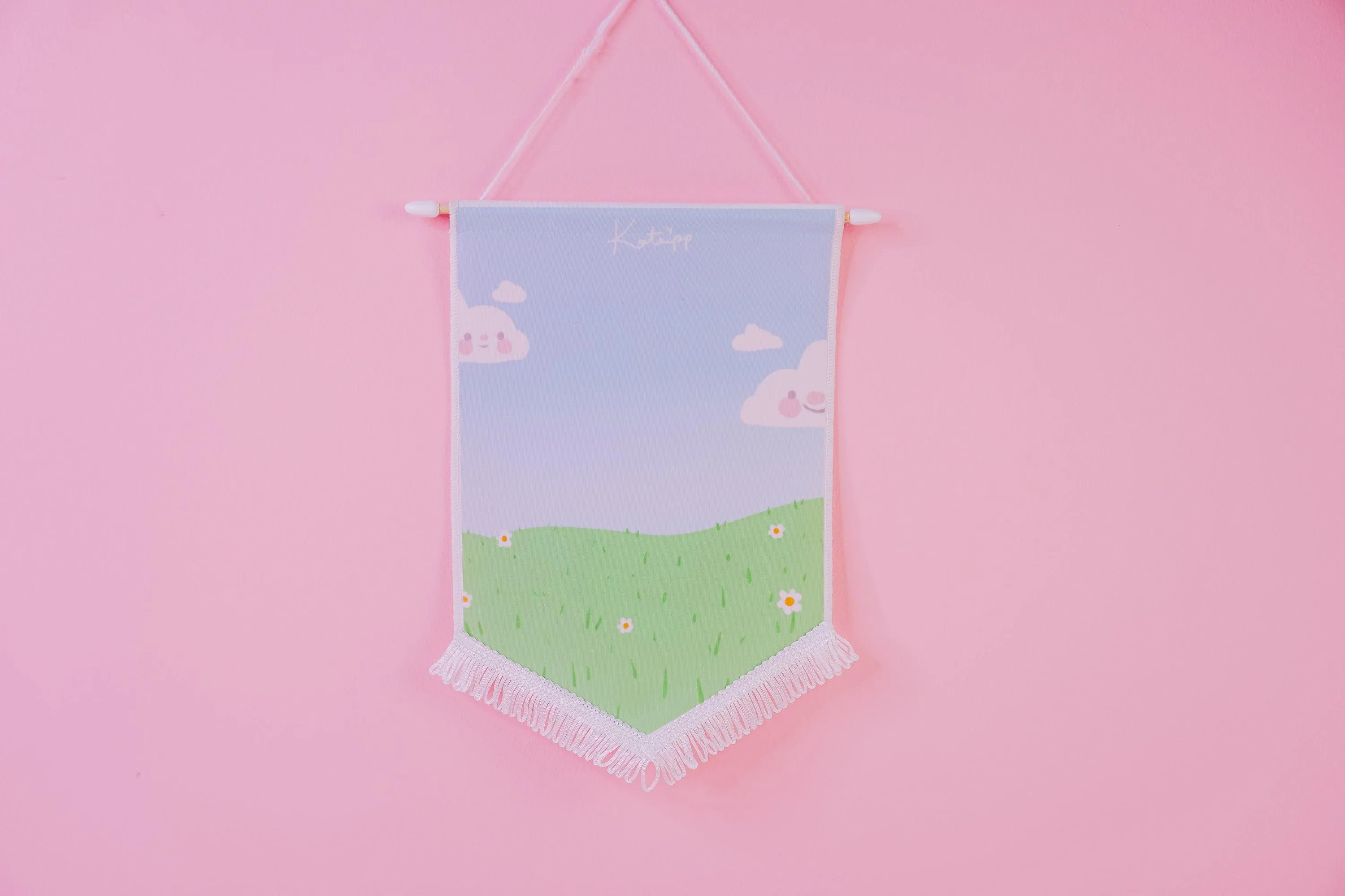 Summer Clouds Pin Banner