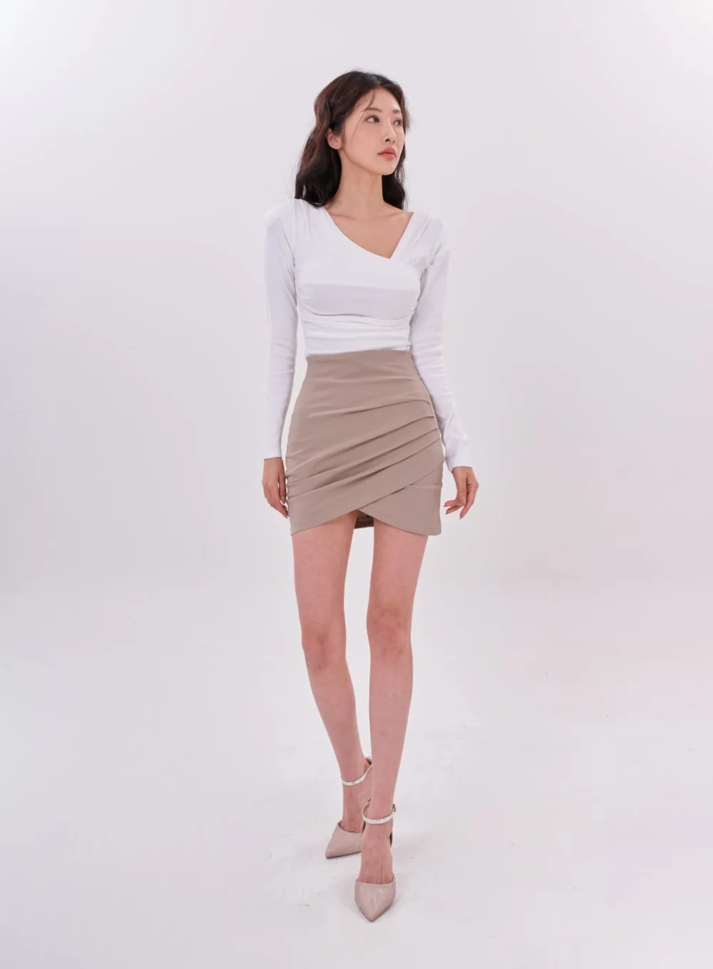Tulip Wrap Miniskirt IS05