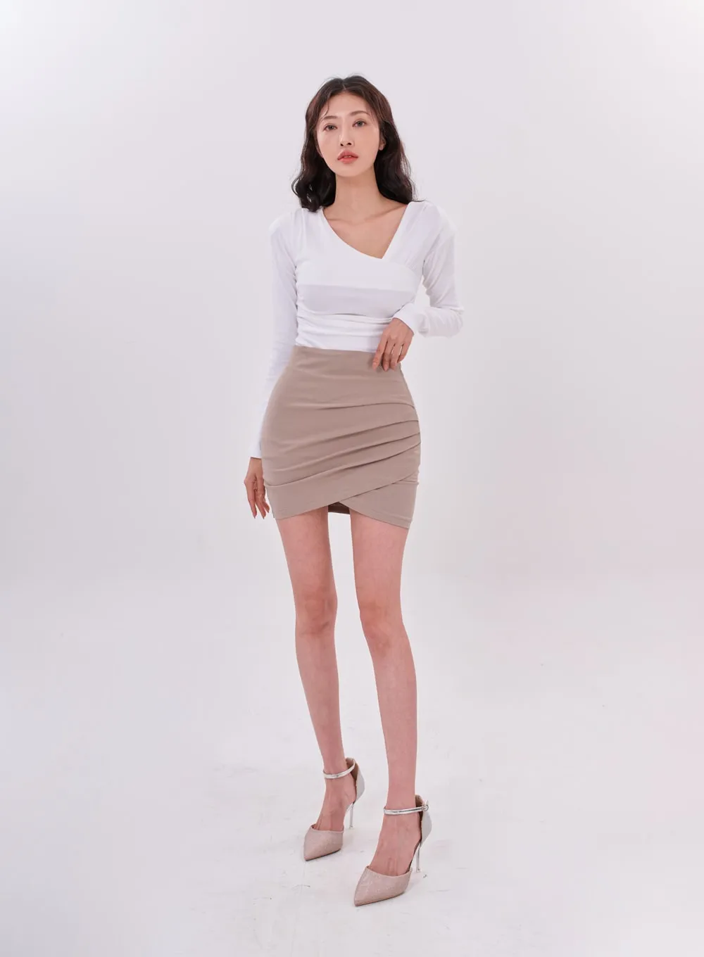 Tulip Wrap Miniskirt IS05